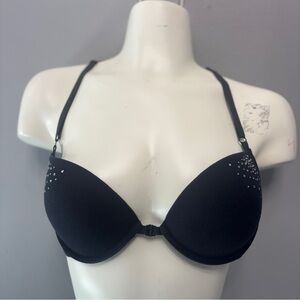 🍄3/$20 La SENZA Black Bra with Sparkling Accents